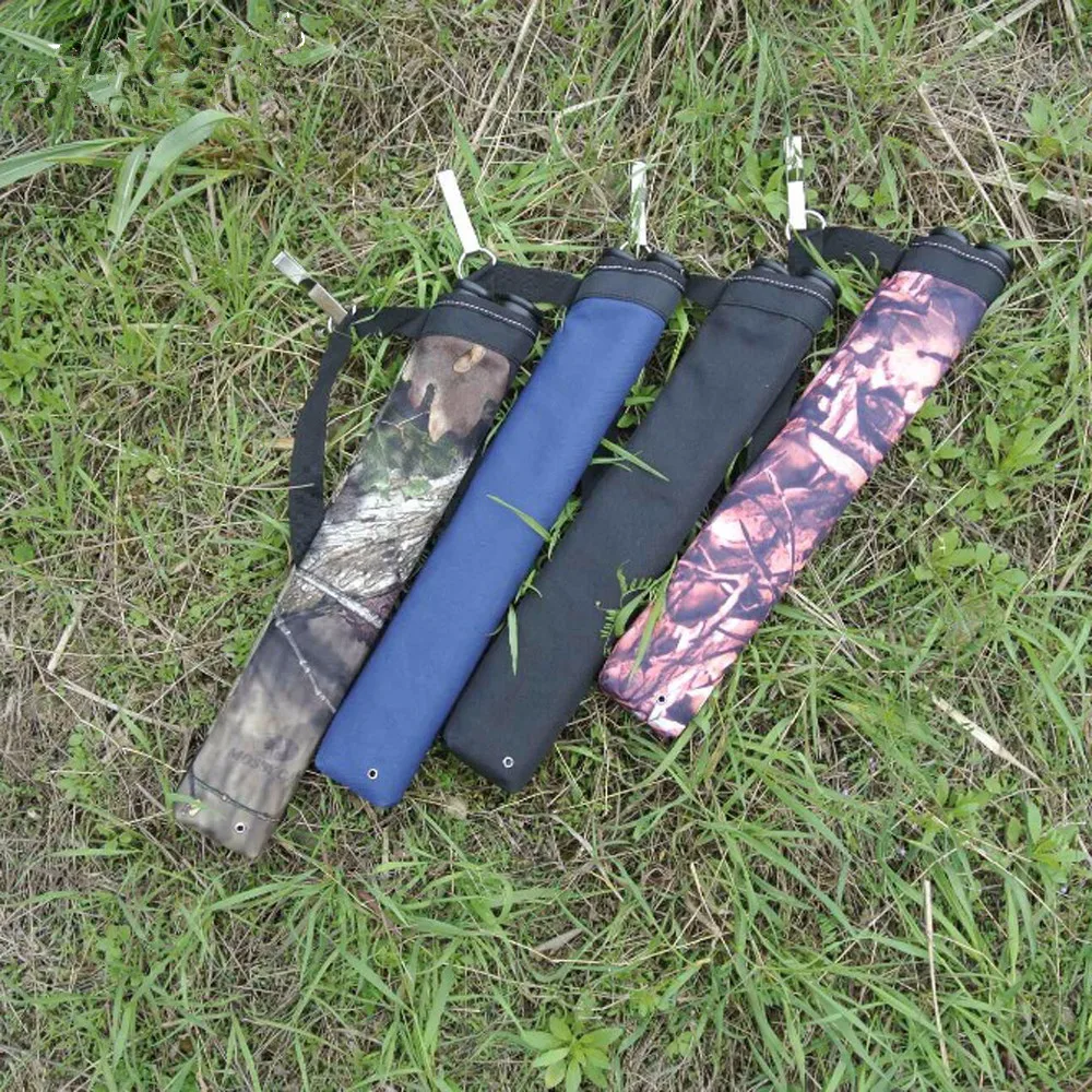 

1 pc Arrow Bag Oxford Cloth Arrow Quiver 2 Point Single Shoulder for Archery Hunting Shooting 4 Color