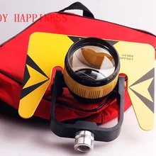 Геодезические инструменты желтая Одиночная Призма мини призма