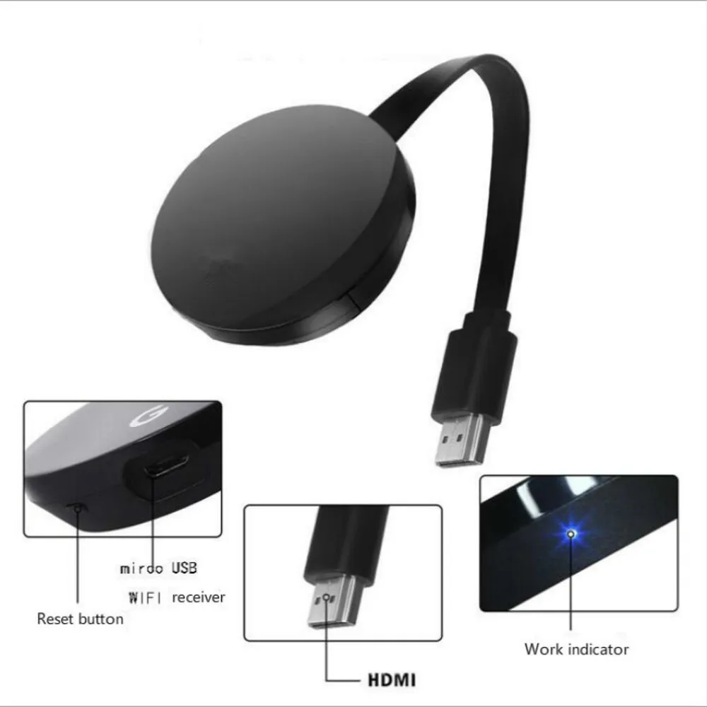 YKSTAR G5 Miracast tv Stick HDMI Wi-Fi дисплей приемник видео для Netflix YouTube Miracast tv Mirroring stick airplay