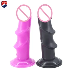 MLSice Big Waves Solid DildoVaginal G Massage Erotic Unisex Sex Toy 22.5cm Strong Suction Cup Long Thick Butt Anal Beads Plug