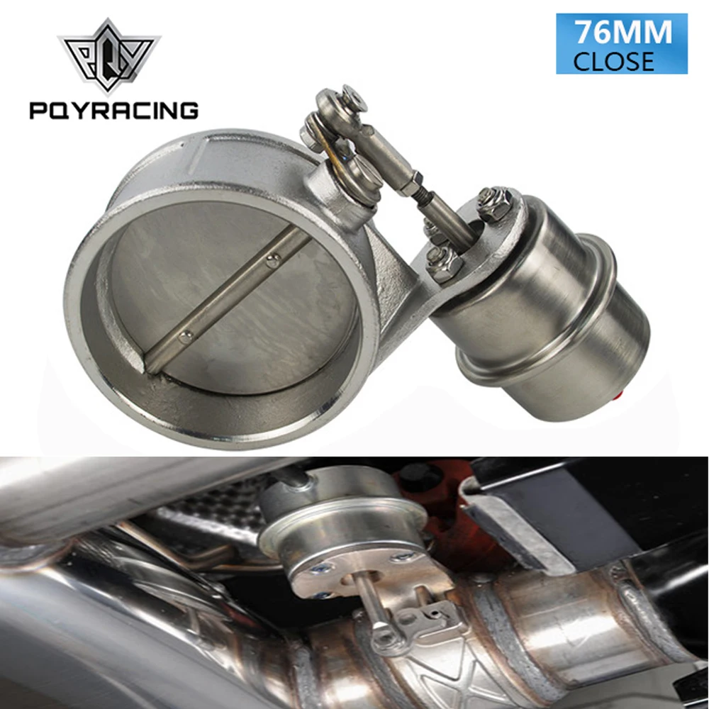 PQY Exhaust Control Valve With Vacuum Actuator Cutout 3" 76mm Pipe