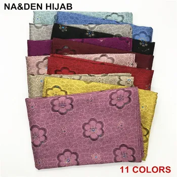 

Flowers Pearl scarf women autumn spring Spain style designer long red and green geometric print scarf birthday gifts cape
