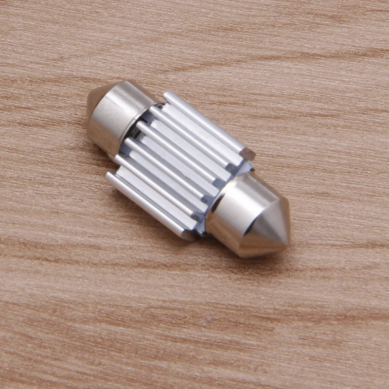 1 шт. автомобильная лампа гирлянда с двойным наконечником 5630 SMD 6 светодиодов 31 мм