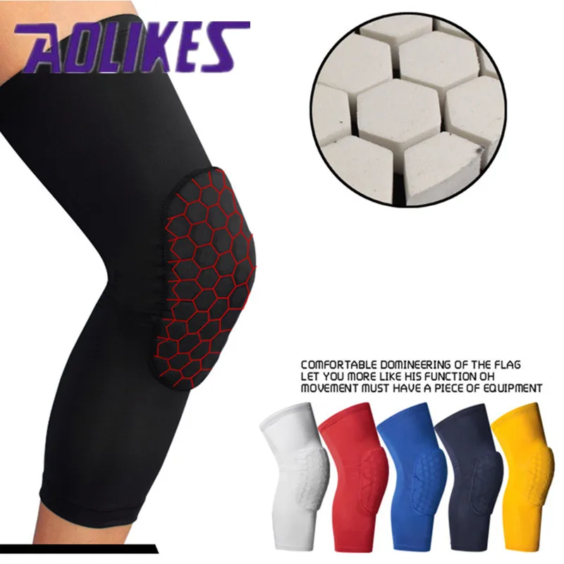 أحدث 1 قطعة كرة السلة الركبة منصات الكبار الرضفة كرة القدم دعامة الركبة دعم الساق كم الركبة حامي العجل ضغط أحدث 1 قطعة كرة السلة الركبة منصات الكبار الرضفة كرة القدم دعامة الركبة دعم الساق كم الركبة حامي العجل ضغط