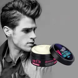 Матовая текстура волос Cera модные Для мужчин воск для укладки Портативный увлажняющий крем для волос долгое воск Парикмахерская аксессуары
