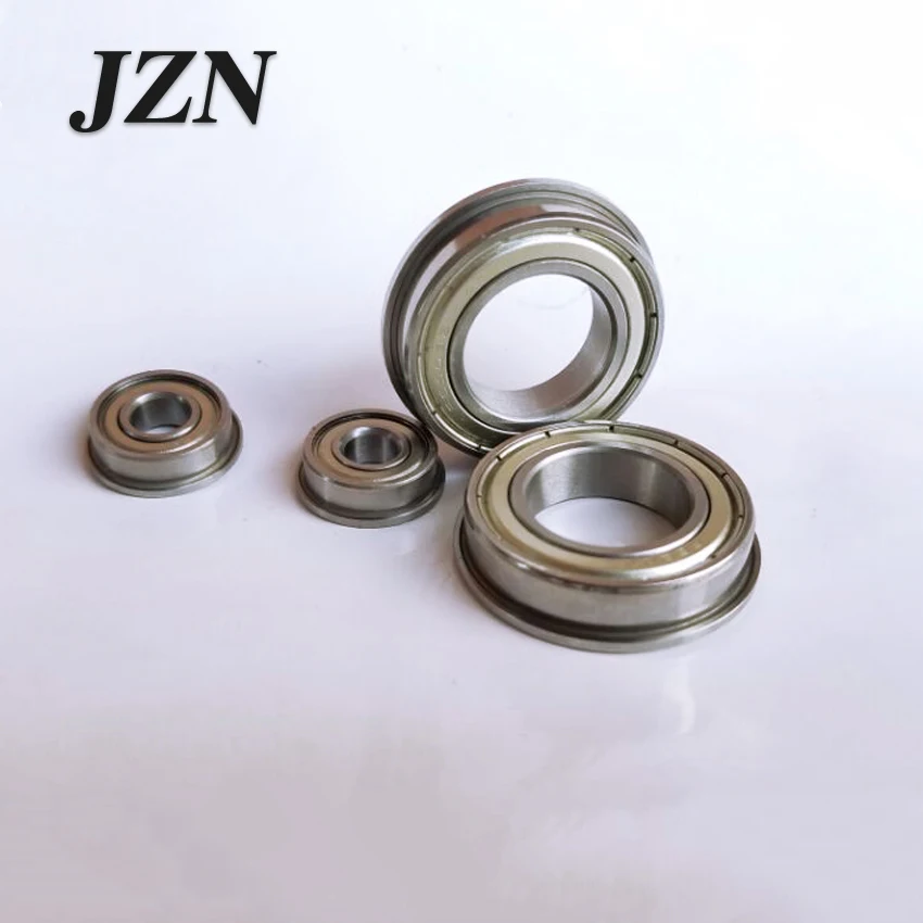 10pcs F686 F686ZZ Mini Metal Double Shielded Flanged Ball Bearings 6*13* J
