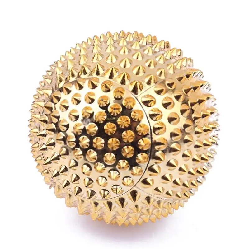 2pcs Gold Silver Hand Palm Acupuncture Ball Pain Relief Massage Stimulation Needle Massage Ball 2pcs Gold Silver Hand Palm Acupuncture Ball Pain Relief Massage Stimulation Needle Massage Ball