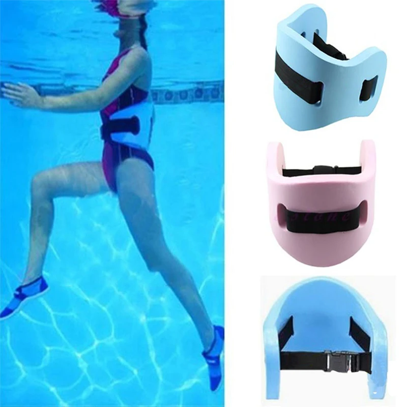 1pc EVA Swiming Float Adjustable Waist Belt Children swimming board Practice MO 