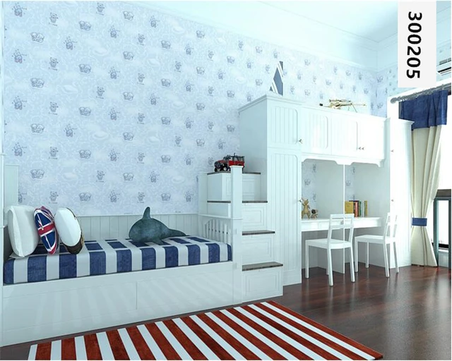 Beibehang Hangat Hewan Kecil Kertas Dinding R Anak Beibehang Hangat Hewan Kecil Kertas Dinding R Anak Penebalan Kain Nonwoven Wallpaper