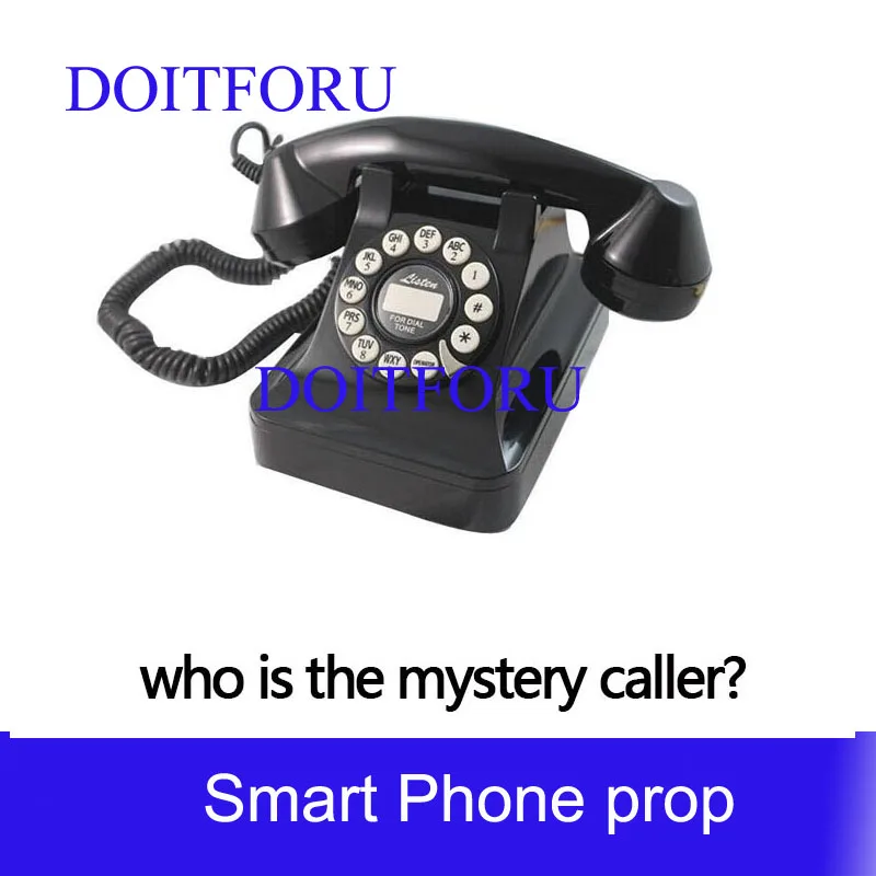 

escape room prop horrible smart phone game props for escape smart phone call dial right password to unlock with audio clues