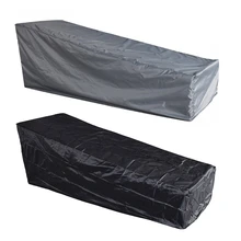 Мебель для дома пляжные стулья черный/серый защитный мешок полиэстер шезлонг водонепроницаемый чехол от пыли Открытый сад патио