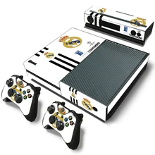 Para Xbox Una Consola y 2 Controladores de Piel Conjunto de Fútbol de Fútbol de Futbol para XboxOne Vinyl decal skin sticker-TN-XBOXONE-2019