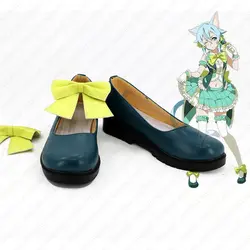 Меч Книги по искусству онлайн Асада Сино сапоги Косплэй Синон обувь с рисунком из аниме