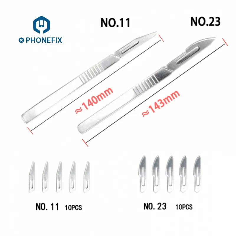 PHONEFIX Hard Stainless Steel Graver Cellphone Screen Repair Blade Set For iPhone iPad Smartphone Repair Hand Tools PHONEFIX Hard Stainless Steel Graver Cellphone Screen Repair Blade Set For iPhone iPad Smartphone Repair Hand Tools
