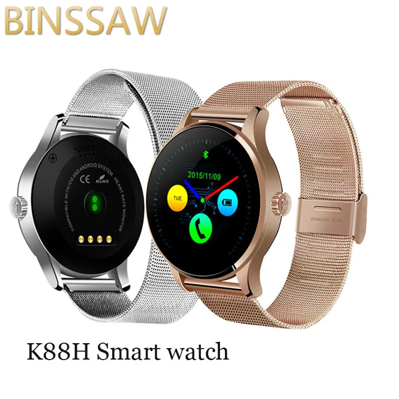

Smart Watch 1.22 Inch IPS Round Screen Support Sport Heart Rate Monitor Bluetooth SmartWatch For IOS Android xiaomi Phone