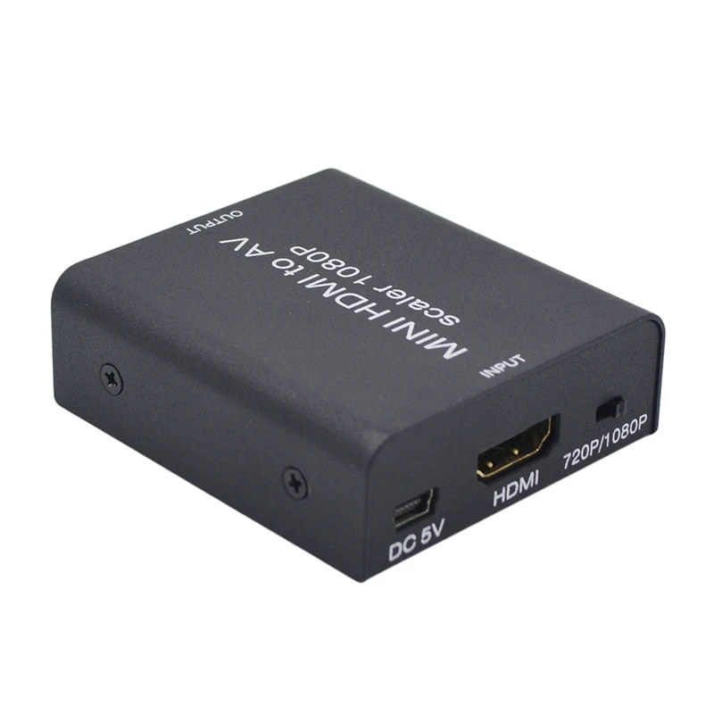 Mini Composite AV CVBS 3RCA to High Definition Multimedia Interface