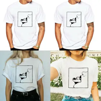 

Hirigin Unisex Adlut Men Women Short Sleeve Shirt Summer Cotton Tops Basic Tee