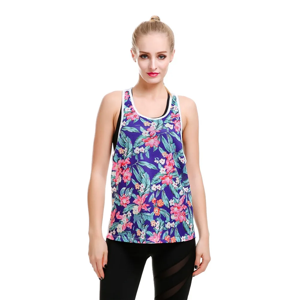 New Fast Dry Women Sports Vest Breathable Plus Size Womens Sports
