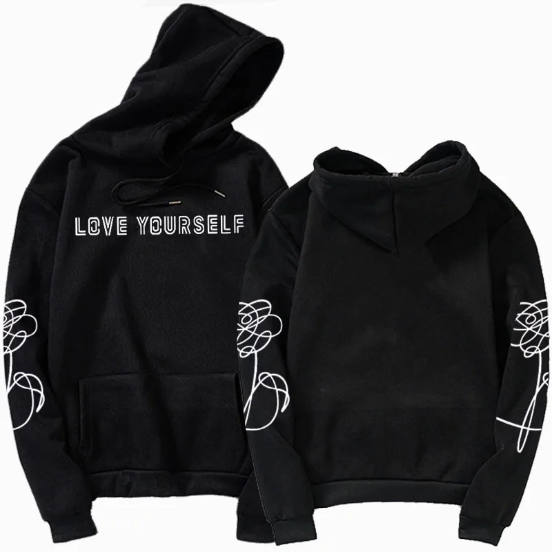  love yourself hoodie HENJOY Love yourself Hoodies Sweatshirts Hoodie bangtan boys kpop hoody love y