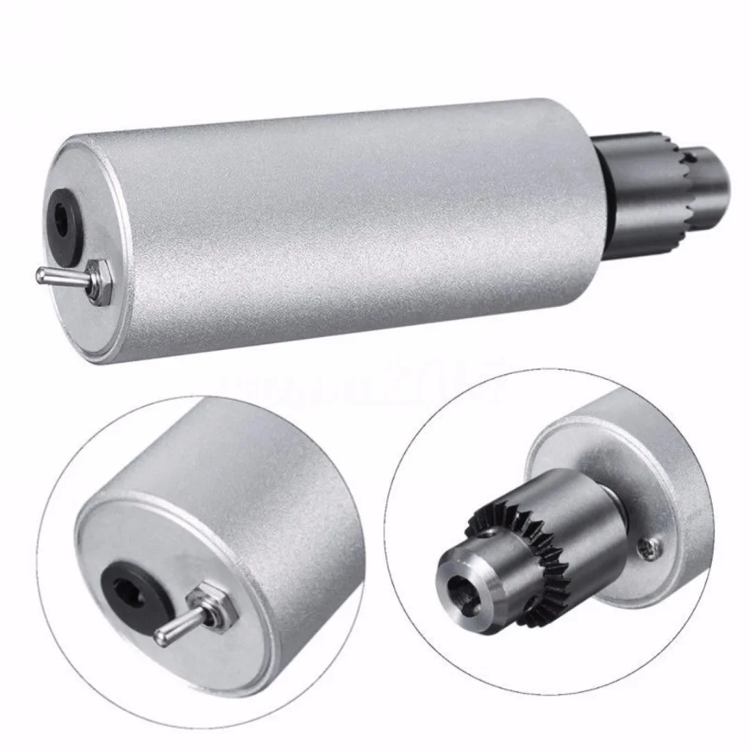

Aluminum Alloy Mini Electric Drill 12V-24V Handhold Electric Drill Chuck Kits Grinding Carving Polishing Electric Tools Mayitr