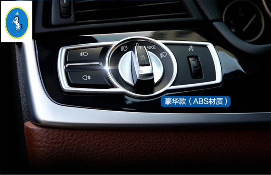 

Передние Налобные фонари, фонари, внутренняя отделка, подходит для BMW 5 Series F10 / X3 F25 / X4 F26 2012-2017, аксессуары из АБС-пластика