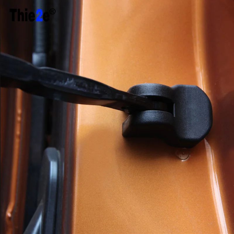 

4Pcs/Set Car Styling For LiFan X50 X60 620 320 520 Solano Door Check Arm Protection Cover Black Accessories Car-Styling