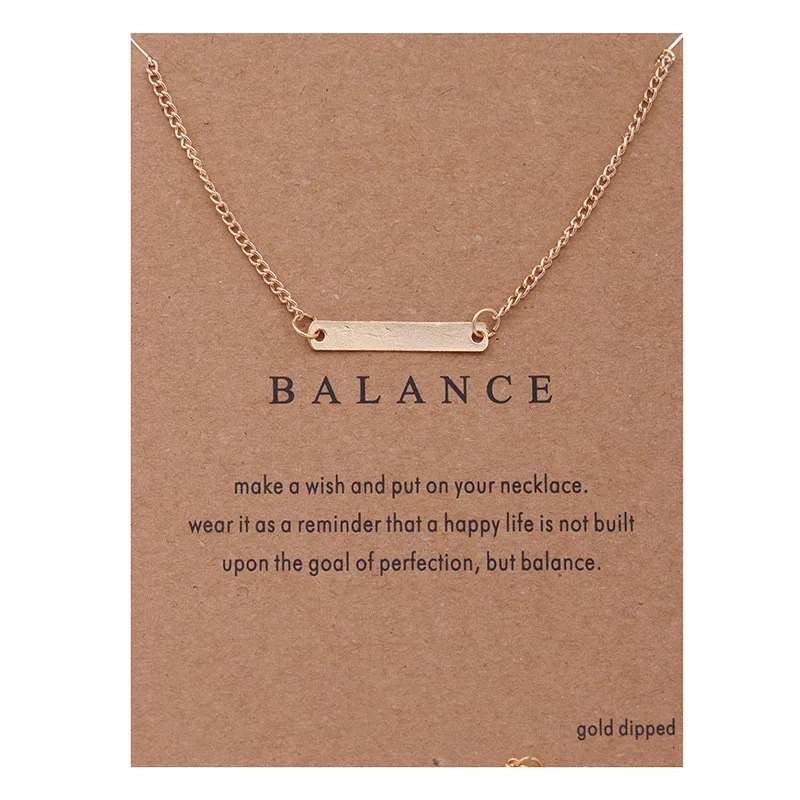 Hot Sale Sparkling Horizontal bar Pendant necklace gold-color Clavicle Chains Statement Necklace Women Jewelry(Has card)