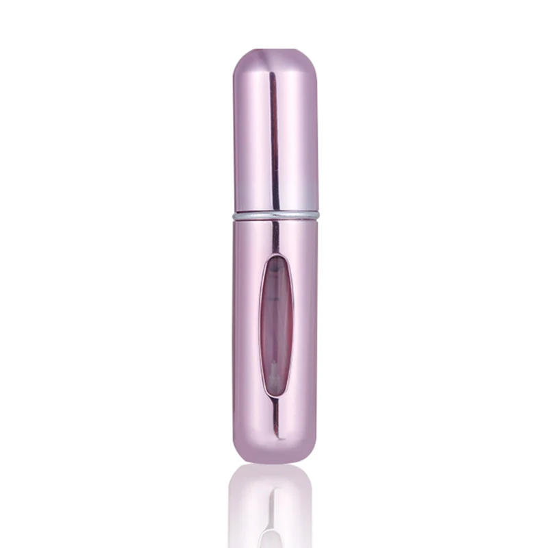 OSHIONER 5 мл/8 мл портативный мини многоразовый флакон-спрей для духов алюминиевая бутылка с пульверизатором для путешествий контейнер с духами - Цвет: 5ml pink