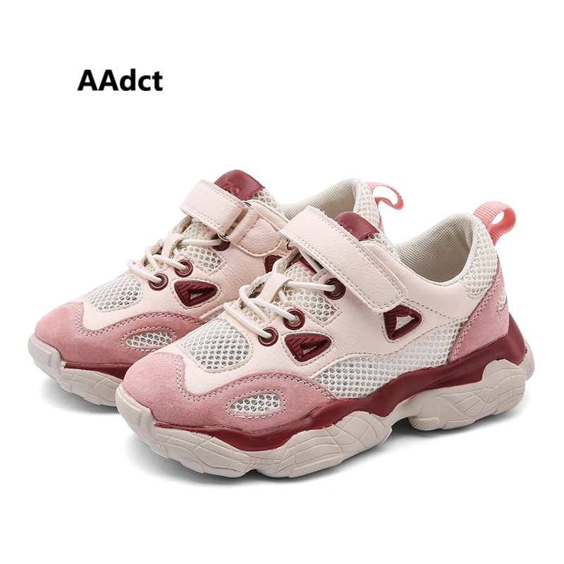 

AAdct running sports girls shoes sneakers Brand 2019 new children casual shoes for boys Mesh little kids shoes student