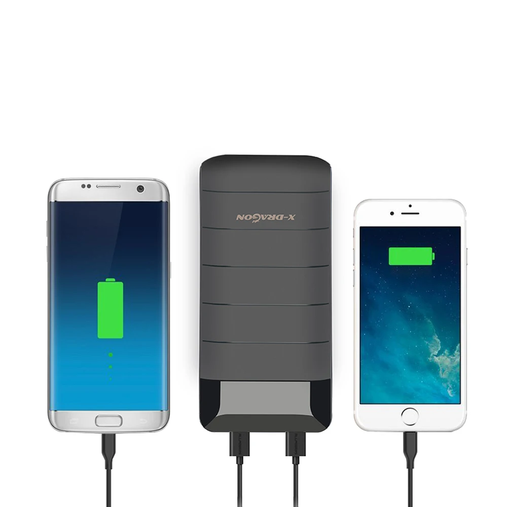 

Power Bank 20000 mAh External Battery Charger Powerbank for iPhone 6 6s iPhone 7 8 X Xs Xr Xs max Samsung Galaxy s9 s10 etc.
