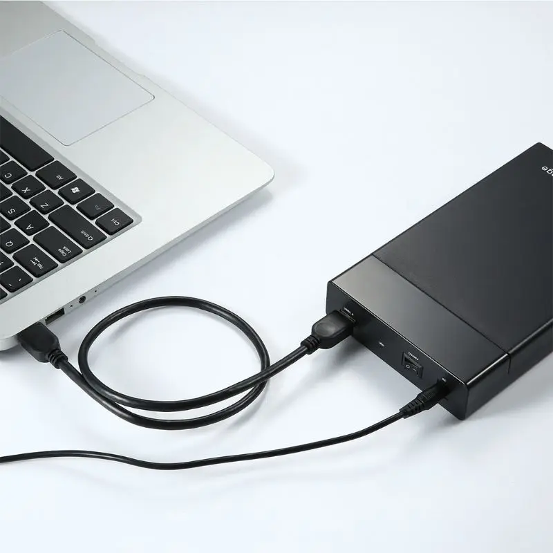 Высокая скорость 2,5 дюймов/3,5 дюймов USB3.0 SATA 1153E коробка для жесткого диска корпус для внешнего жесткого диска с адаптером питания аксессуары