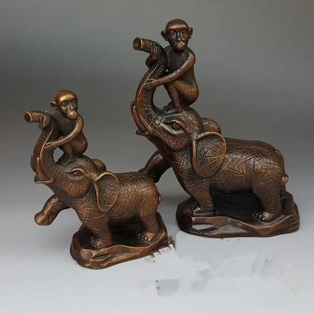 

Copper as monkey. Depicted worship evil ghosts. Home Furnishing felicitous wish of making money