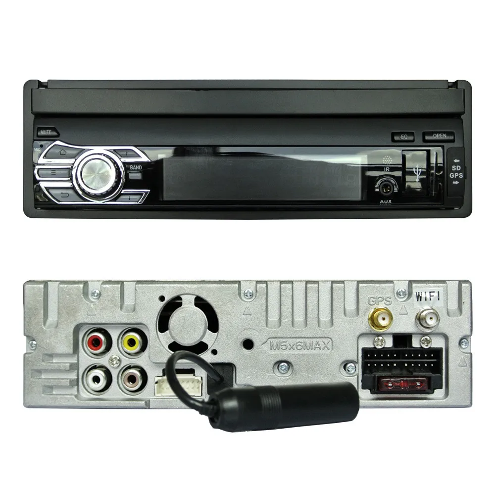 Excellent Andriod GPS navigation Car Radio Bluetooth V2.0 Car Stereo Audio Player In-dash Single Din Mp3 Player USB MP3 WMA Radio Player 24