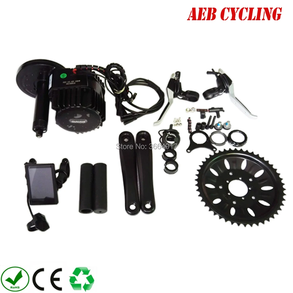 Free shipping Bafang BBS HD 48V 1000W Ebike Electric font b bike b font Motor 8FUN