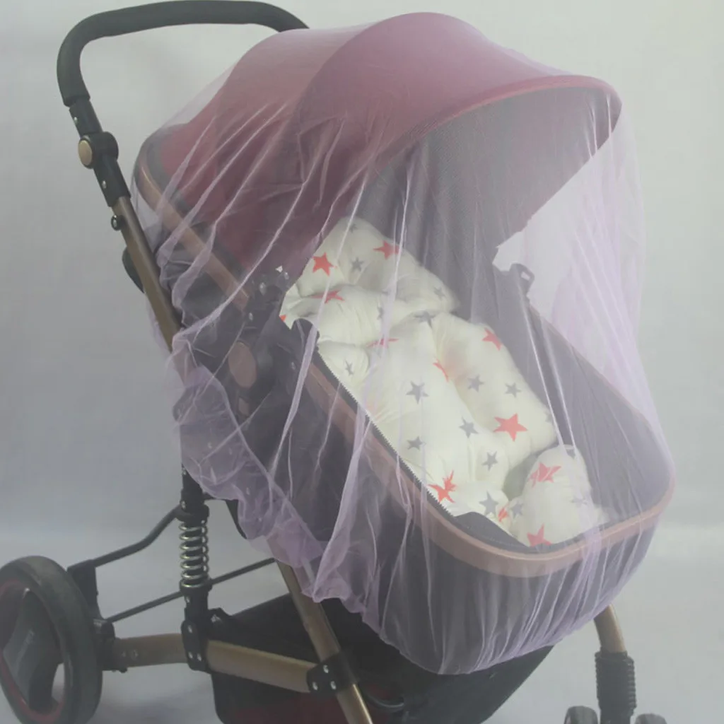 Прогулочная коляска, коляска, Москитная муха, сетка от насекомых, сетчатая коляска, чехол для ребенка, младенец, MAR15 - Цвет: PP