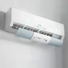 Регулируемая Крышка для кондиционера лобовое стекло кондиционер перегородка щит ветер Руководство месяц прямой анти-Ветер щит Прямая поставка