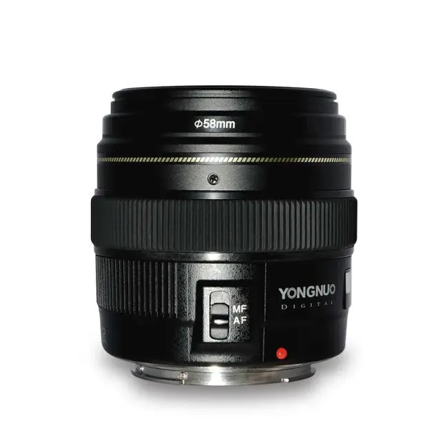 Yongnuo YN100mm F2 Средний телеобъектив AF MF с большой апертурой 100 мм объектив для камеры Canon EOS Rebel 1300D T6 760D 750D