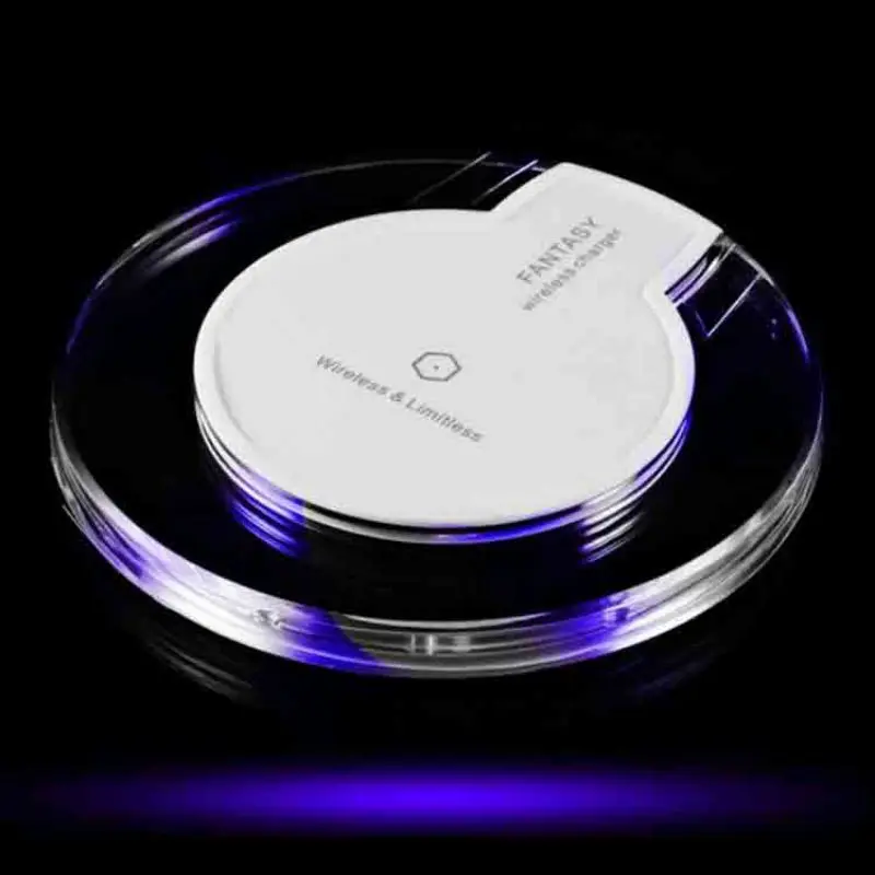 

5W Safety Wireless Charger Car Charging Pad Overcurrent Over-temperature Protection for iPhone SamSung Xiaomi HuaWei