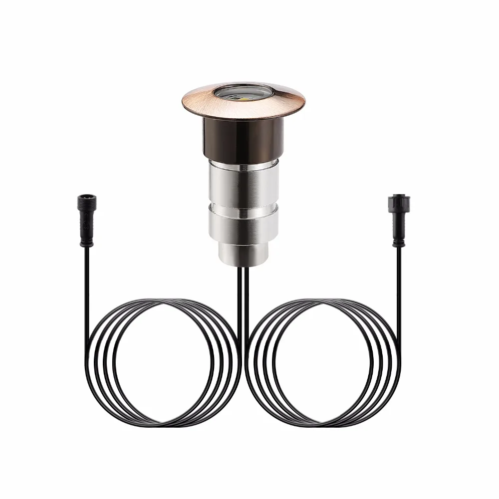Cerca sob Convés Decking do Jardim Led ao ar Moda Recesso Luzes Passo Stairway Iluminação Livre Idéias 20 Pçs - Set F102x-20 Led 28 Luzes e Iluminação