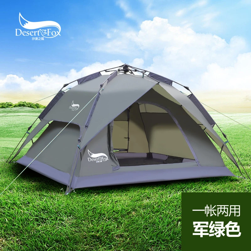 Desertfox Outdoor High Quality Tents 3 4 People Automatic Tents Double Rainproof Man Camping Tents Multi Functional Tents Tent Double Camping Tentautomatic Tent Aliexpress
