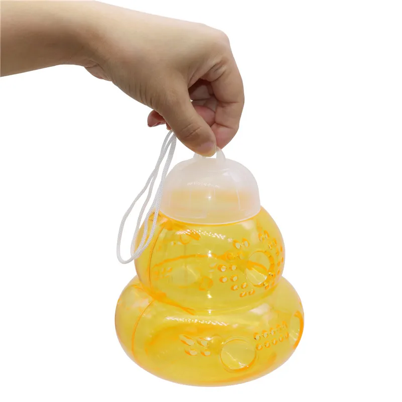 1 шт. пчеловоды пчеловодства сбора ОСА 6 входов 84 отверстия Форма тыквы пластиковая пчелиная клетка оборудование для пчеловодства