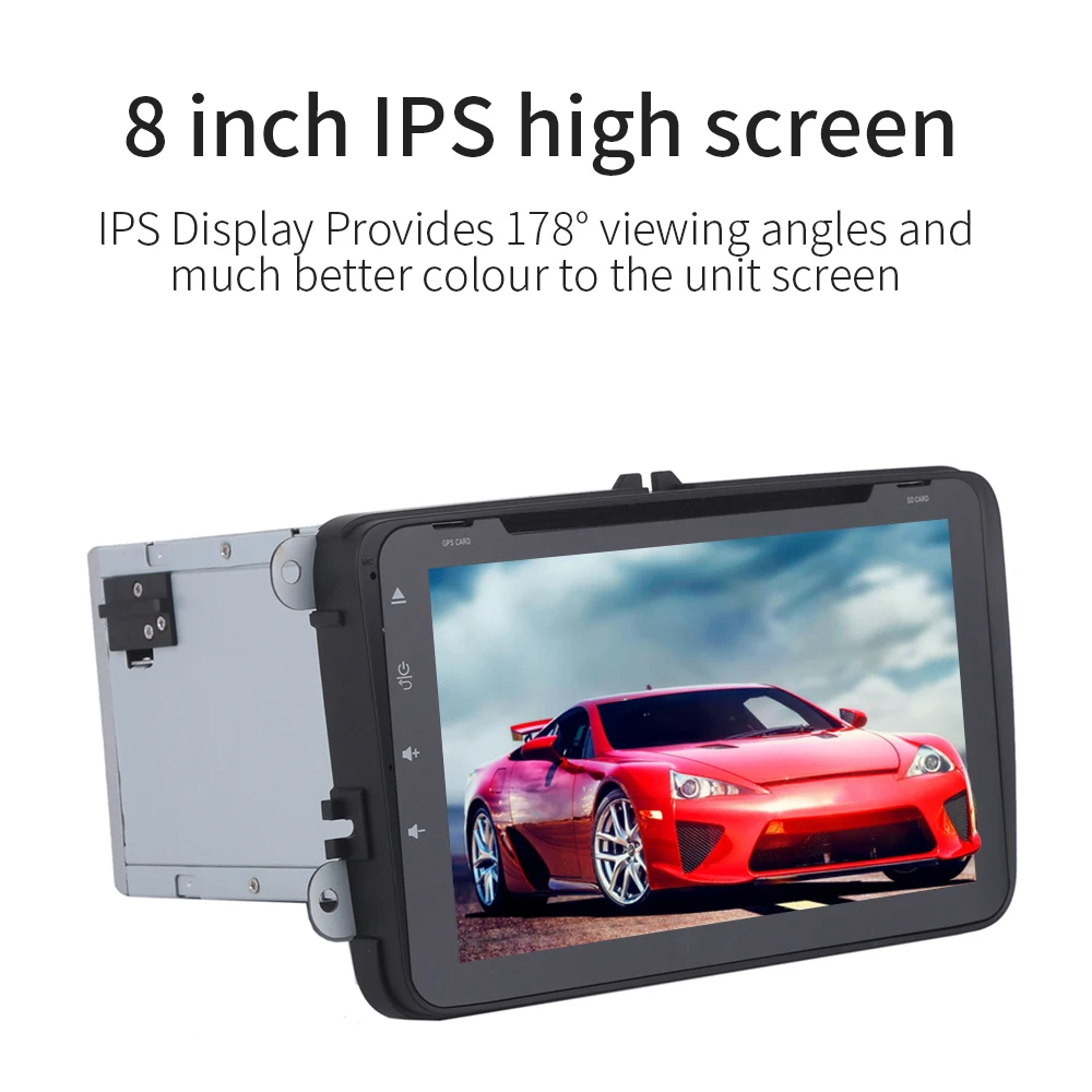 Dasaita 8 &quotAndroid 9 0 Автомобильный gps радио плеер для сиденья Leon Alhambra Altea Toledo с