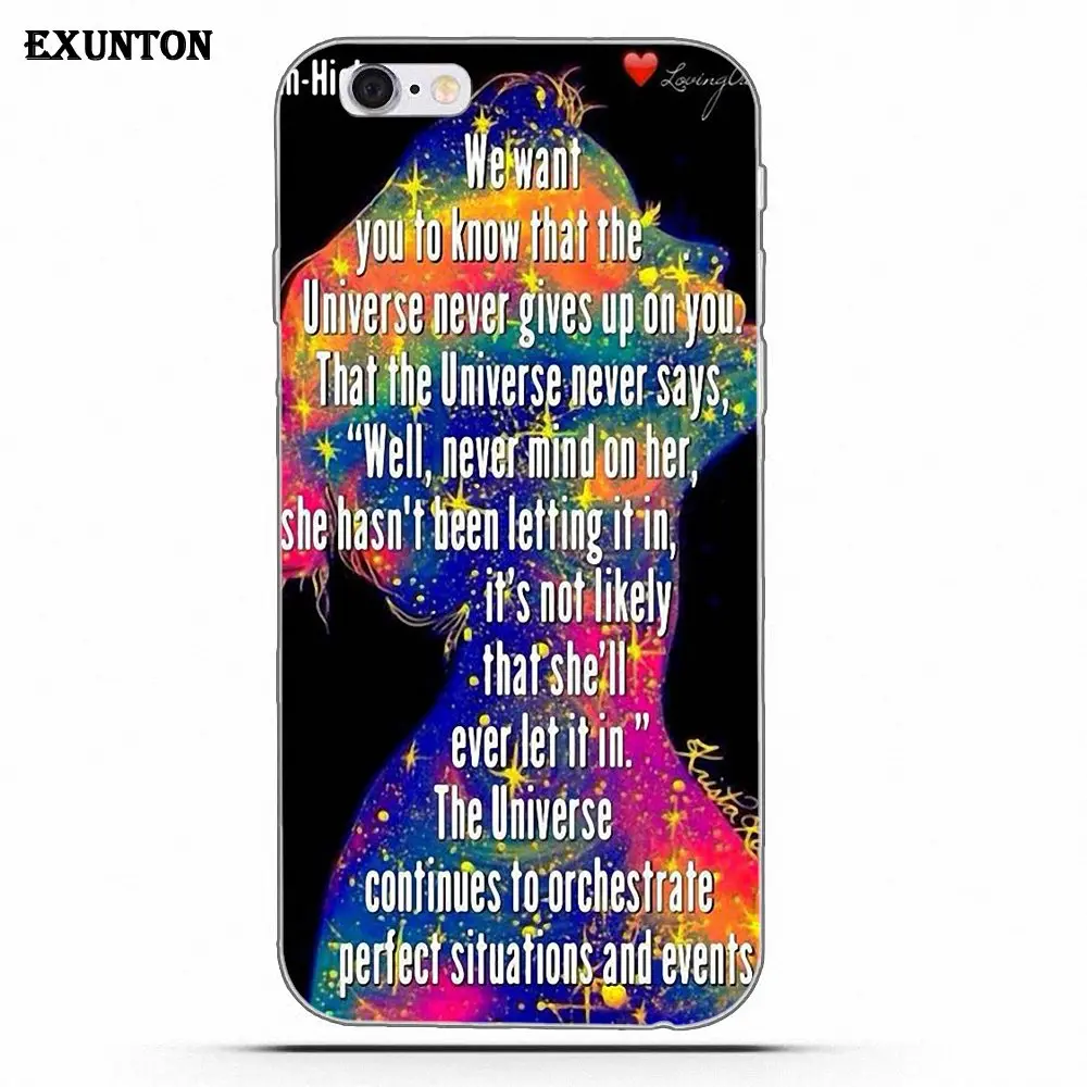 Мягкий защитный чехол из ТПУ для Apple iPhone 4 4S 5 5C SE 6 6S 7 8 Plus X Never Give Up|Чехлы-накладки| |