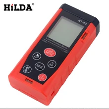 HILDA 40 м цифровой лазерный дальномер мини лазерный дальномер тестер Diastimeter Memory Func уровень громкости