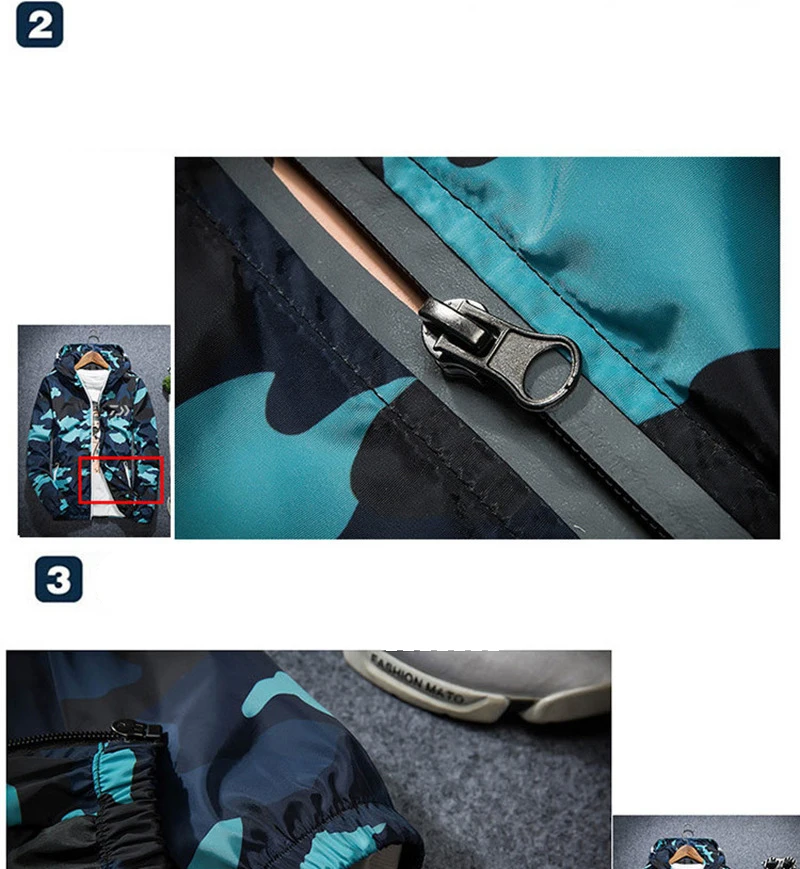 Nova primavera verão camuflagem roupas de pesca