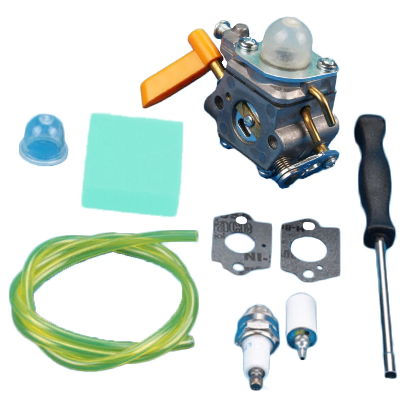 Карбюратор ПОДХОДИТ для Homelite Ryobi 26cc 30cc подходит для Zama C1U-H60 кусторез Великобритания