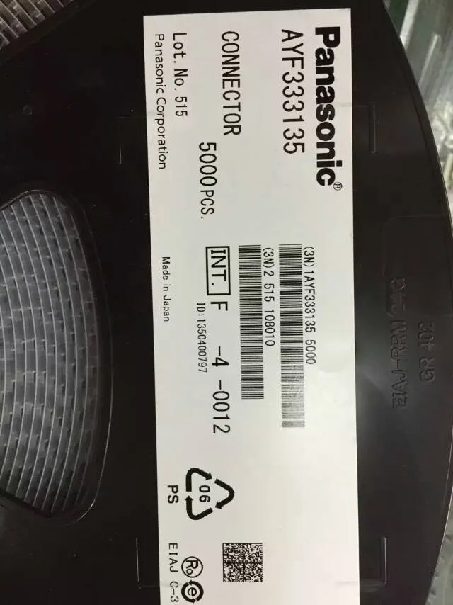

AYF333135 lock up and down after 0.3 mm spacing contact spot 0.9 mm high 31 original counter