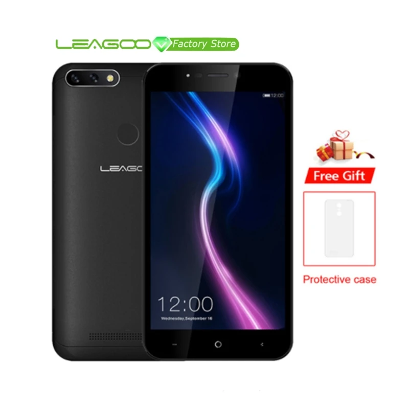 LEAGOO POWER 2 PRO Телефон 5," HD Android 8,1 MTK6739 четырехъядерный 2 Гб ОЗУ 16 Гб ПЗУ 4000 мАч две sim-карты отпечаток пальца 4G LTE смартфон