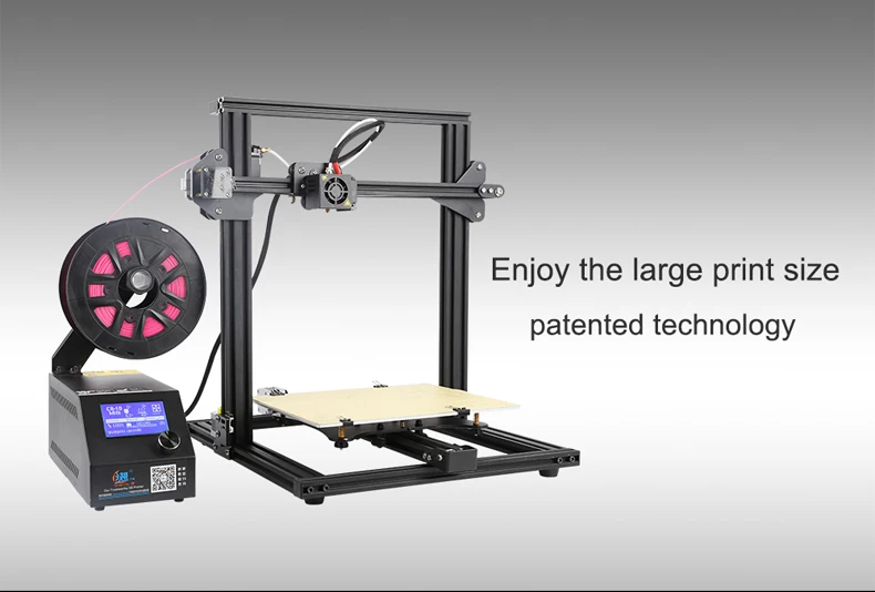 Новейший CREALITY 3d принтер CR-10 Мини плюс размер печати 300*220*300 мм Поддержка 3d принтера обновление после отключения питания 3d принтер DIY комплект
