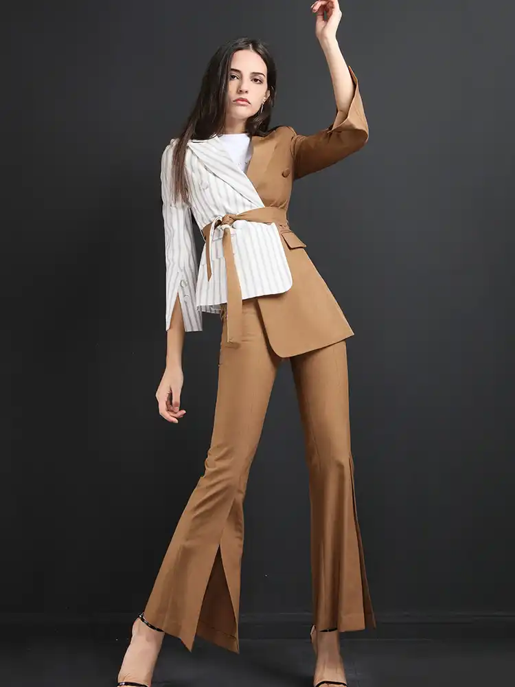 Kualitas Tinggi Pakaian Wanita Setelan Celana Jaket Pensil Celana Wanita Baju Musim Gugur Celana Sesuai Dengan Aliexpress